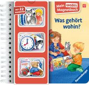 Mein großes Magnetbuch: Was gehört wohin? - Magnet-Spielbuch ab 2 Jahren, Bilderbuch Eberhard, Irmgard 9783473421527