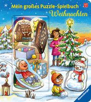 Mein großes Puzzle-Spielbuch: Weihnachten Bookella 9783473410941
