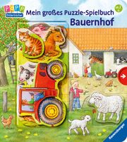 Mein großes Puzzle-Spielbuch: Bauernhof Anne Möller 9783473434824