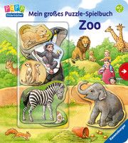 Mein großes Puzzle-Spielbuch: Zoo Möller, Anne 9783473436538