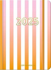 Mein Jahr - Streifen rosa (I love my paradise) 2025  4050003955346