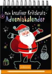 Mein kreativer Kritzkratz-Adventskalender  9783845849324