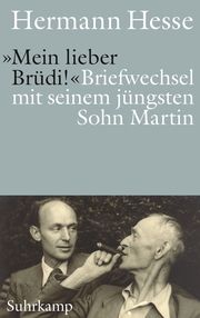 'Mein lieber Brüdi!' Hesse, Hermann/Siegenthaler, Martin 9783518430842