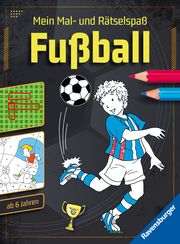 Mein Mal- und Rätselspaß: Fußball Honnen, Falko/Kiefer, Philip 9783473488841