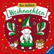 Mein Malblock Weihnachten Isabelle Metzen 9783473488810