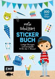 Mein Schulstart-Stickerbuch (blau)  9783745915266