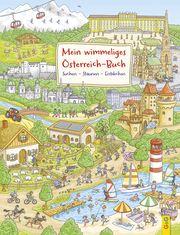 Mein wimmeliges Österreich-Buch Thabet, Edith 9783707425796