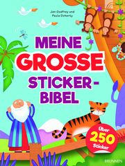 Meine große Stickerbibel Godfrey, Jan 9783765553585