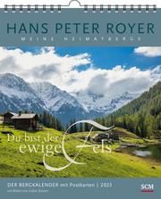 Meine Heimatberge - Der Bergkalender mit Postkarten 2023 Royer, Hans Peter/Scherer, Lothar 9783789349706