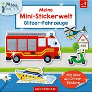 Meine Mini-Stickerwelt - Glitzer-Fahrzeuge Ruby Warnecke 4050003951270
