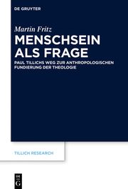 Menschsein als Frage Fritz, Martin 9783110590418