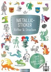 Metallic-Sticker - Ritter & Drachen  4014489129820