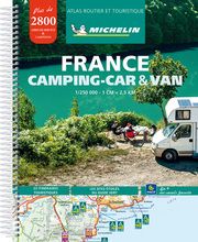 Michelin Atlas France Camping-car & van (A4 - Spirale)  9782067255036