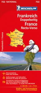 Michelin Frankreich doppelseitig  9782067219885