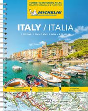 Michelin Italy - Tourist and Motoring Atlas (A4-Spirale)/Italia - Atlante Stradale e Turistico (A4-Spirale Profile-300K)  9782067257900