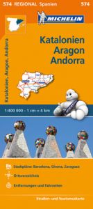 Michelin Katalonien, Aragon, Andorra  9782067228528