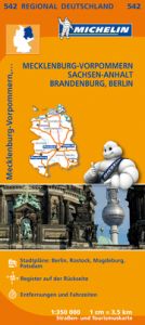 Michelin Mecklenburg-Vorpommern/Sachsen-Anhalt/Brandenburg/Berlin MICHELIN 9782067183568