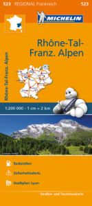 Michelin Rhonetal - Französische Alpen MICHELIN 9782067209299