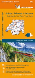 Michelin Suisse/Schweiz/Svizzera Sud-Ouest/Süd-West/Sud-Ovest  9782067251151