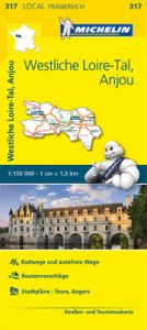 Michelin Westliches Loire-Tal, Anjou/Maine-et-Loire, Indre-et-Loire  9782067210233