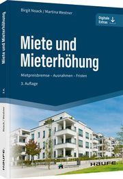 Miete und Mieterhöhung Westner, Martina/Congiu-Wehle, Astrid/Rößler, Katharina 9783648166123