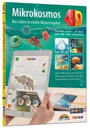 Mikrokosmos 4D - Bakterien - Natur - Das Leben in einem Wassertropfen - mit App, entdecke die Welt im ganz Kleinen Markt+Technik Verlag GmbH 9783988100351