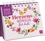 Mini-Wochenkalender 2025: Herzenswünsche für dich  4036442012031