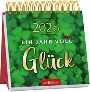 Mini-Wochenkalender Ein Jahr voll Glück 2025  4014489133070