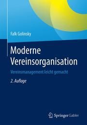 Moderne Vereinsorganisation Golinsky, Falk 9783662605264