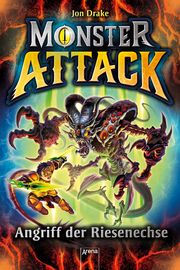 Monster Attack - Angriff der Riesenechse Drake, Jon 9783401605524