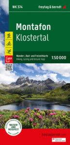 Montafon, Wander-, Rad- und Freizeitkarte 1:50.000, freytag & berndt, WK 374 freytag & berndt 9783707923384