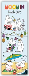 Moomin - Mumin Kalender - Slimline-Kalender 2025  9781835621271