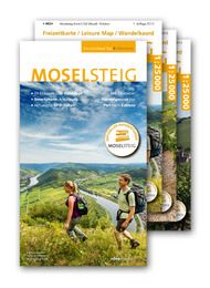Moselsteig - PremiumSet. Offizieller Wanderführer mit drei Karten 1:25000, GPS-Daten, Höhenprofile, Online-Anbindung 'Scan to go'. Poller, Ulrike/Todt, Wolfgang 9783942779241