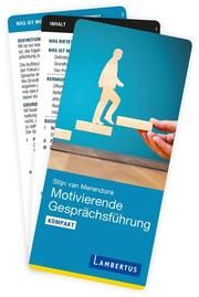 Motivierende Gesprächsführung kompakt van Merendonk, Stijn 9783784132792