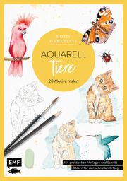 Motivwerkstatt: Aquarell - Tiere  9783745909807