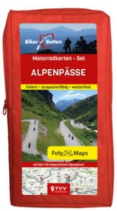 Motorradkarten-Set Alpenpässe  9783965990456