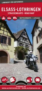 MoTourMaps Elsass & Lothringen Auto- und Motorradkarte 1:275.000 MoTourMedia 9783939997627