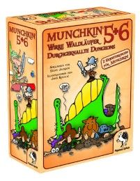 Munchkin 5+6 - Wirre Waldläufer/Durchgeknallte Dungeons/Grausige Düfte John Kovalic 4250231709913