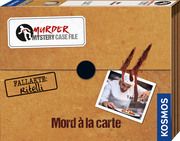 Murder Mystery Case File - Mord à la carte  4002051683276