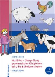 MuSE-Pro - Überprüfung grammatischer Fähigkeiten bei 5- bis 8-jährigen Kindern Berg, Margit (Prof. Dr.) 9783497032570