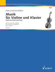 Musik für Violine und Klavier Erich Doflein/Elma Doflein 9790001064613