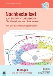 Nachbestellset zum Beobachtungsbogen für Kita-Kinder von 3-6 Jahren Schlaaf-Kirschner, Kornelia 9783834668479