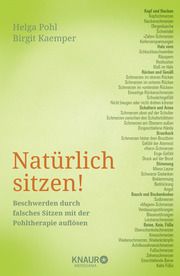 Natürlich sitzen! Pohl, Helga/Kaemper, Birgit 9783426659267