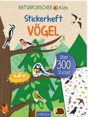 Naturforscher-Kids - Stickerheft Vögel Izabella Markiewicz 9783845855882