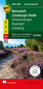 Naturpark Lüneburger Heide, Wander-, Rad- und Freizeitkarte 1:50.000, freytag & berndt, WKD 5082, mit Infoguide freytag & berndt 9783707918847