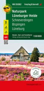 Naturpark Lüneburger Heide, Wander-, Rad- und Freizeitkarte 1:50.000, WK D5082  9783707920581