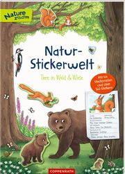 Natur-Stickerwelt: Tiere in Wald und Wiese Ruby Anna Warnecke 9783649636977