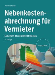 Nebenkostenabrechnung für Vermieter Nöllke, Matthias 9783648168004