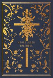 Neues Leben. Die Bibel - Golden Grace Edition, Marineblau Lizzie Preston 9783417020144