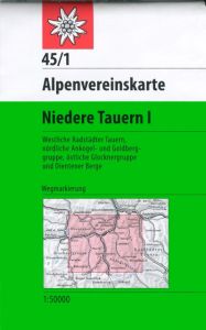 Niedere Tauern 1 Österreichischer Alpenverein 9783928777803